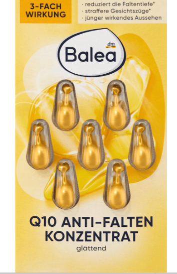 Capsules concentrées anti-rides Q10, boîte de 7